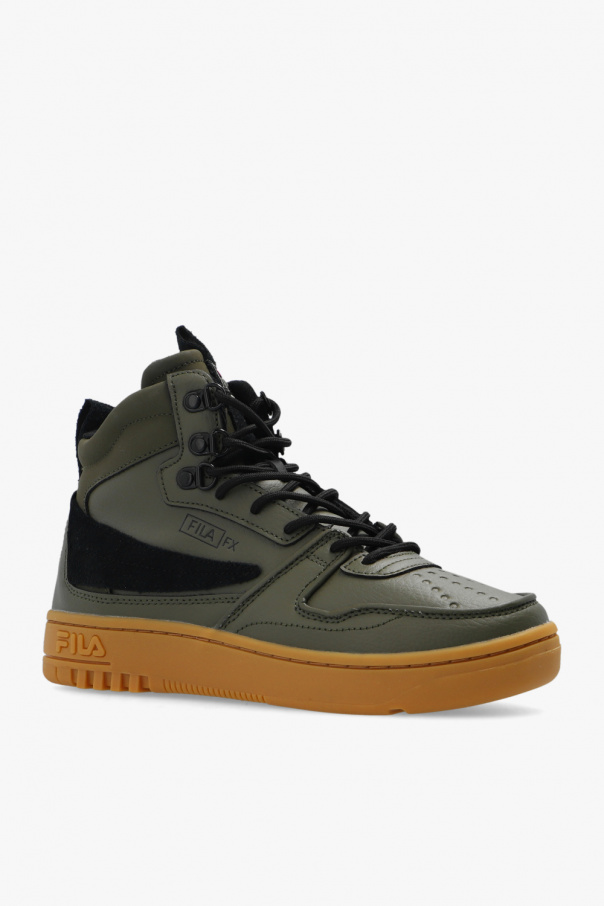 Green fila 2025 high tops